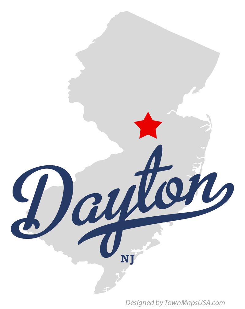 map of dayton, nj