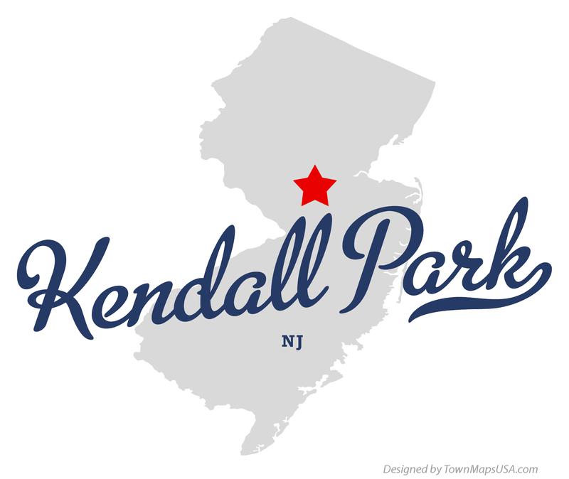 map of Kendall Park, NJ